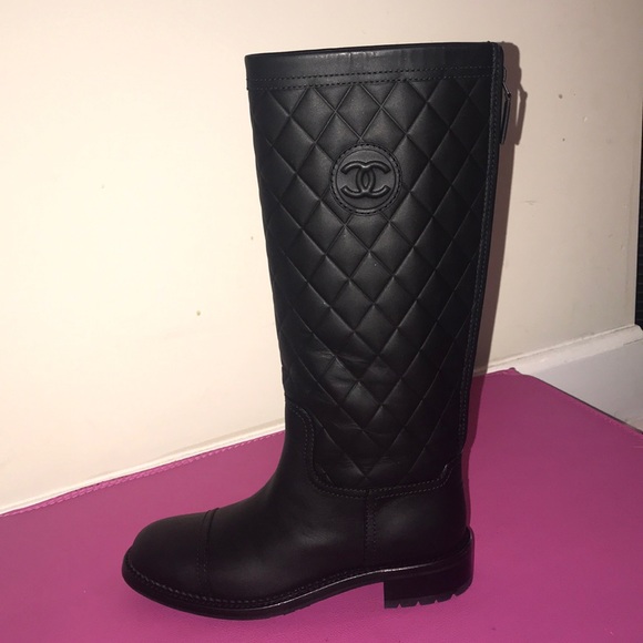 CHANEL Knee high boots. Brand new in box! - Picture 1 of 7
